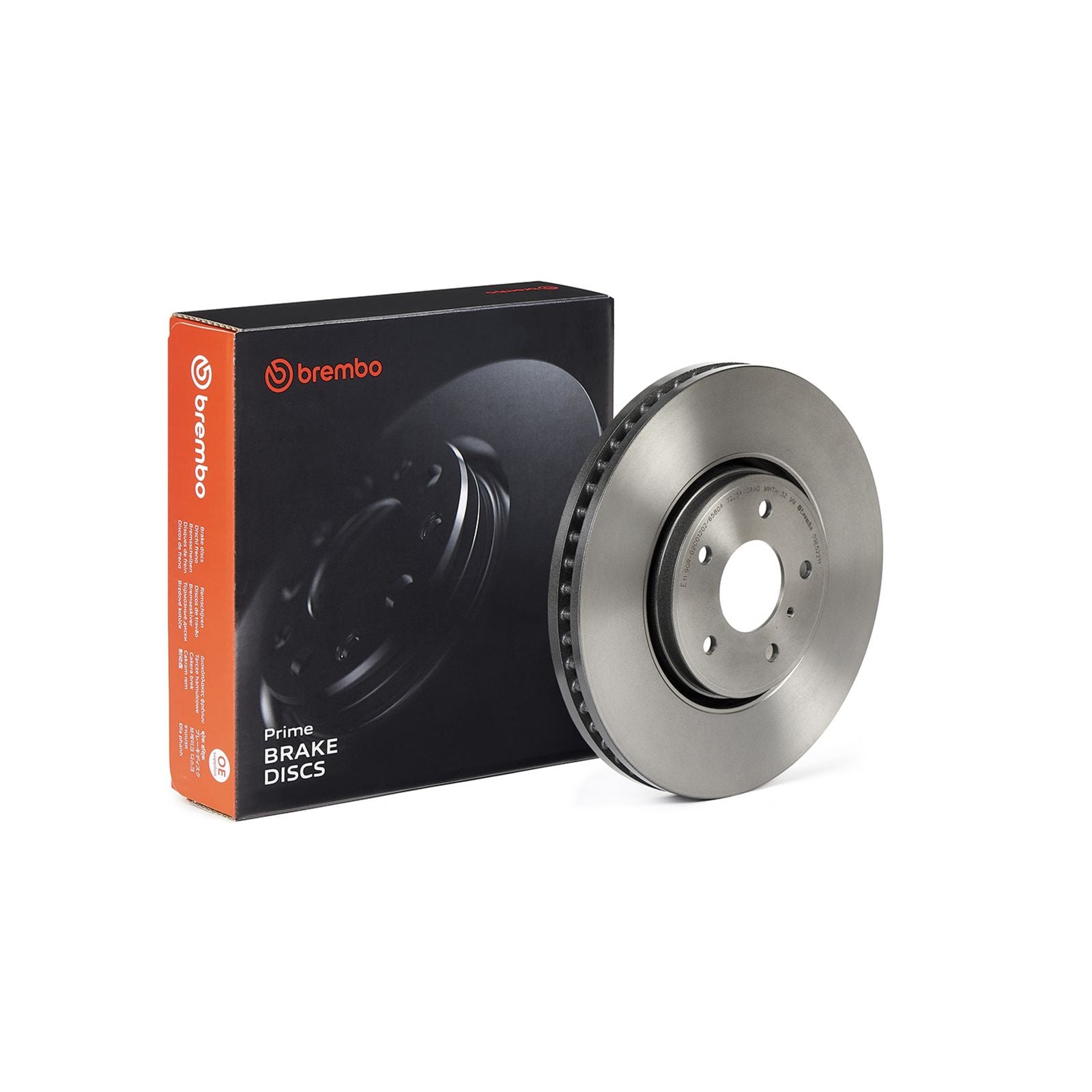PRIME UV Coated Front Disc Brake Rotor - 09.E522.11_03