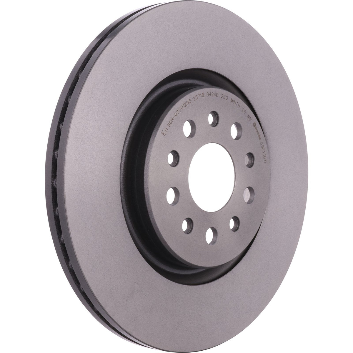 PRIME UV Coated Front Disc Brake Rotor - 09.F218.11_01