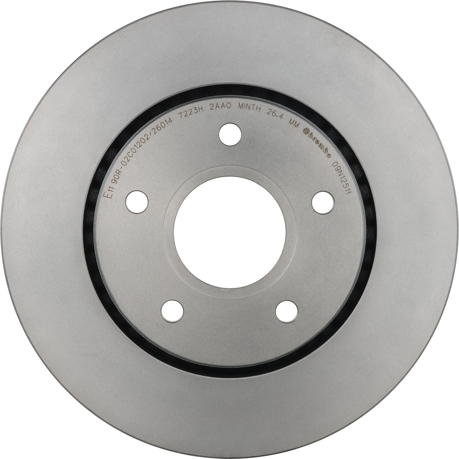 PRIME UV Coated Front Disc Brake Rotor - 09.N125.11_03