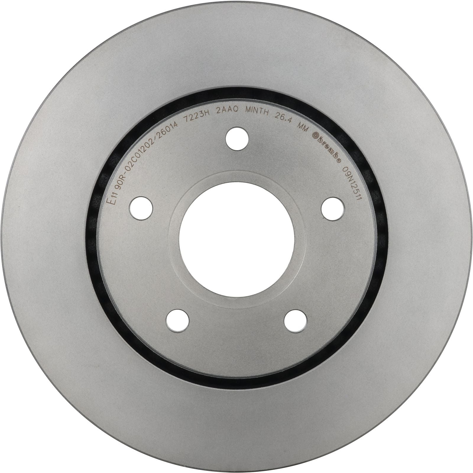 PRIME UV Coated Front Disc Brake Rotor - 09.N125.11_03