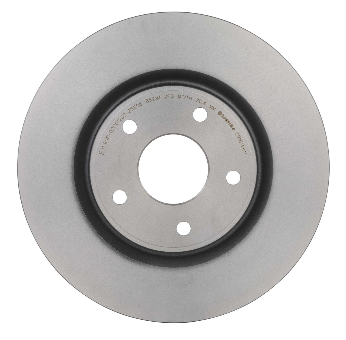 PRIME UV Coated Front Disc Brake Rotor - 09.N248.11_06