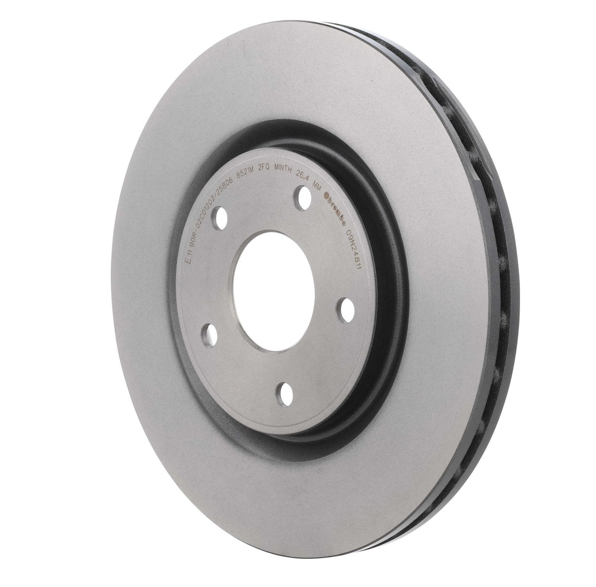 PRIME UV Coated Front Disc Brake Rotor - 09.N248.11_09