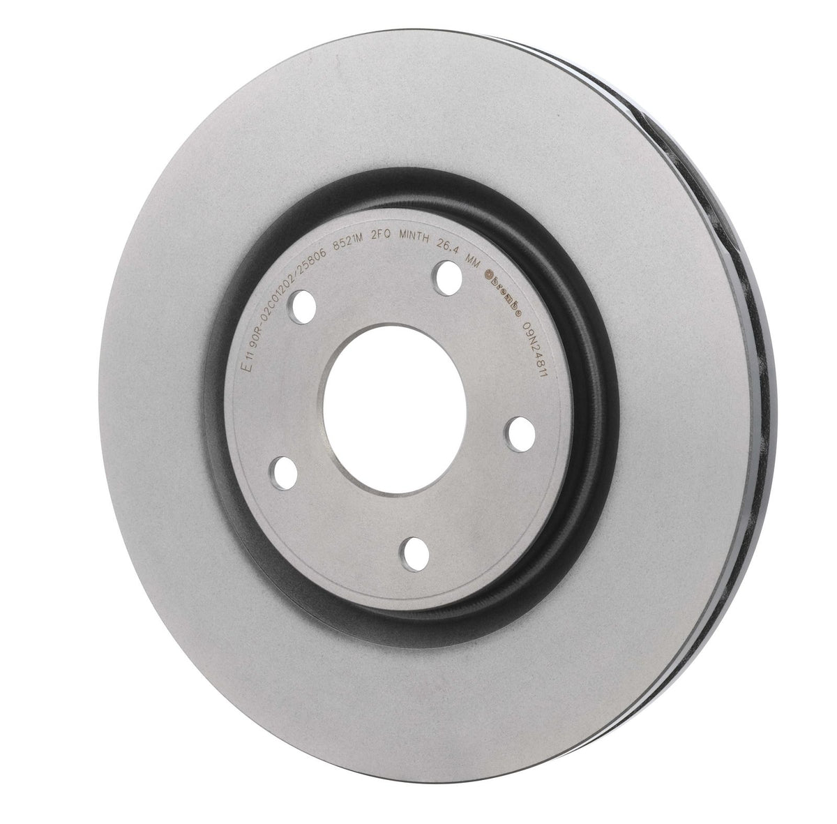 PRIME UV Coated Front Disc Brake Rotor - 09.N248.11_08