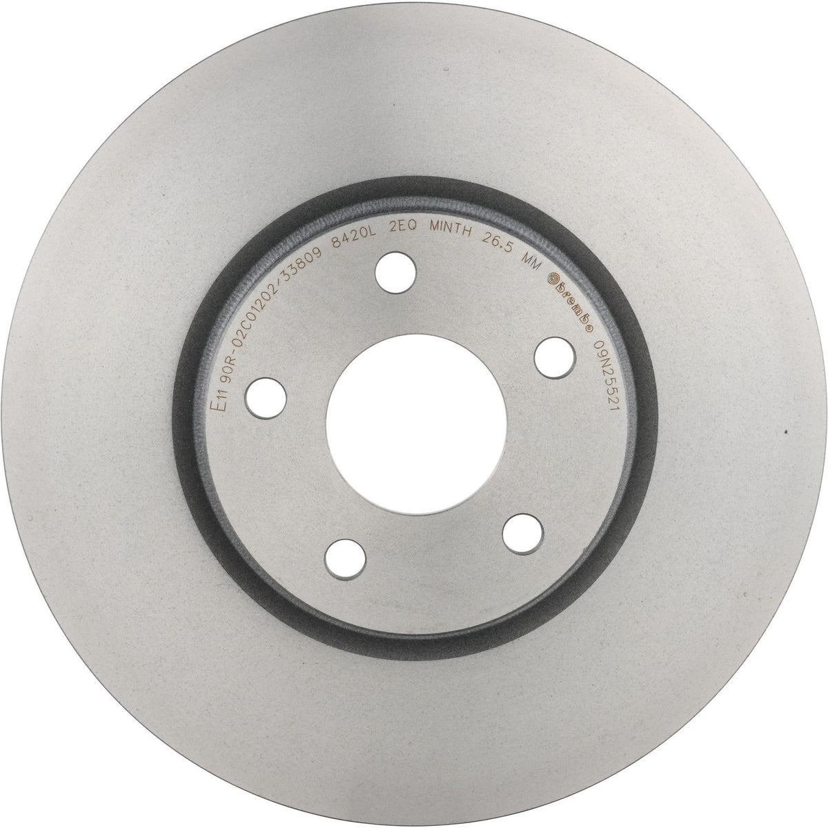 PRIME UV Coated Front Disc Brake Rotor - 09.N255.21_03
