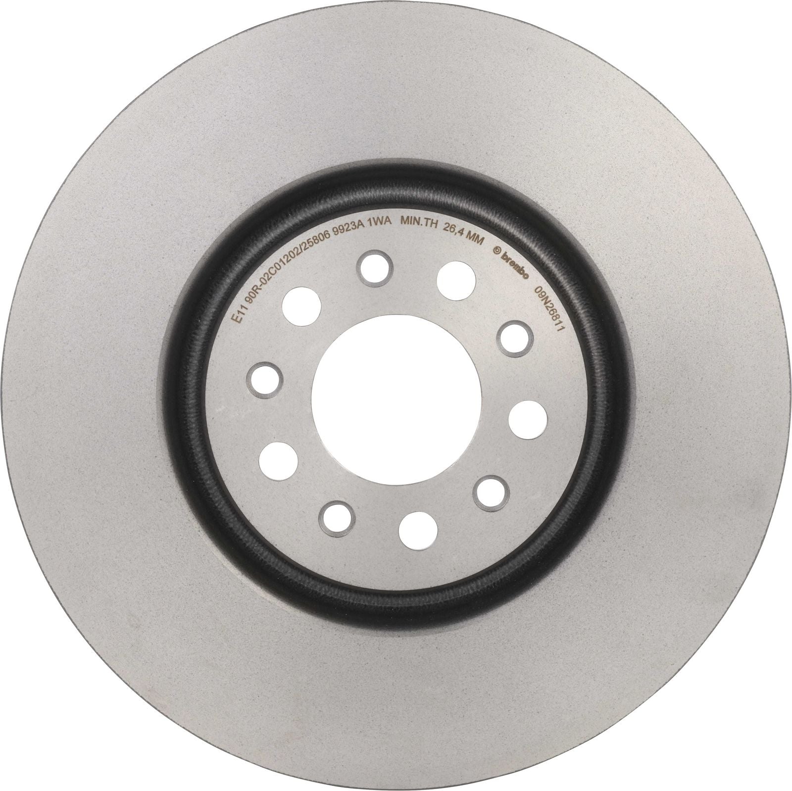 PRIME UV Coated Front Disc Brake Rotor - 09.N268.11_03