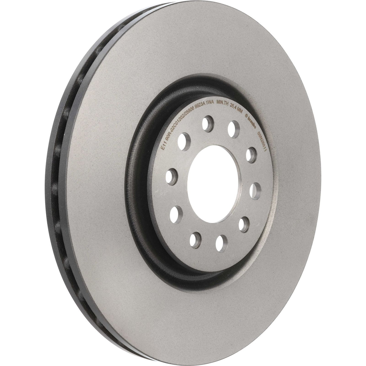 PRIME UV Coated Front Disc Brake Rotor - 09.N268.11_01