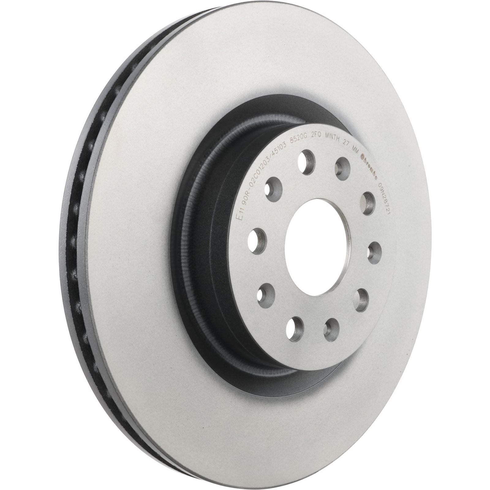 PRIME UV Coated Front Disc Brake Rotor - 09.N287.21_01