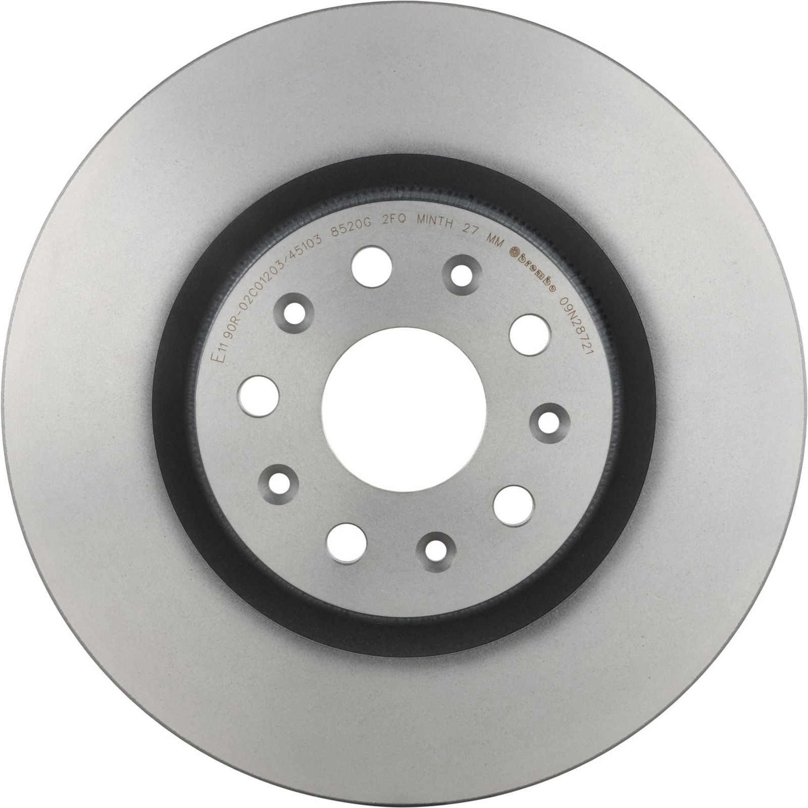 PRIME UV Coated Front Disc Brake Rotor - 09.N287.21_03