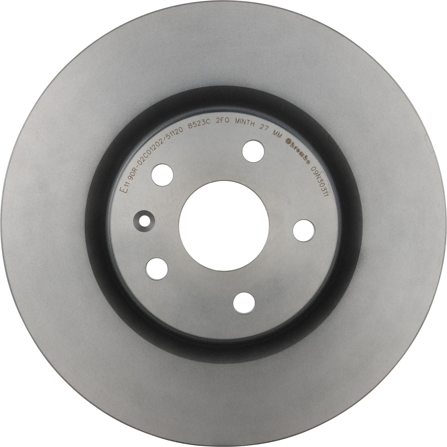 PRIME UV Coated Front Disc Brake Rotor - 09.N303.11_03