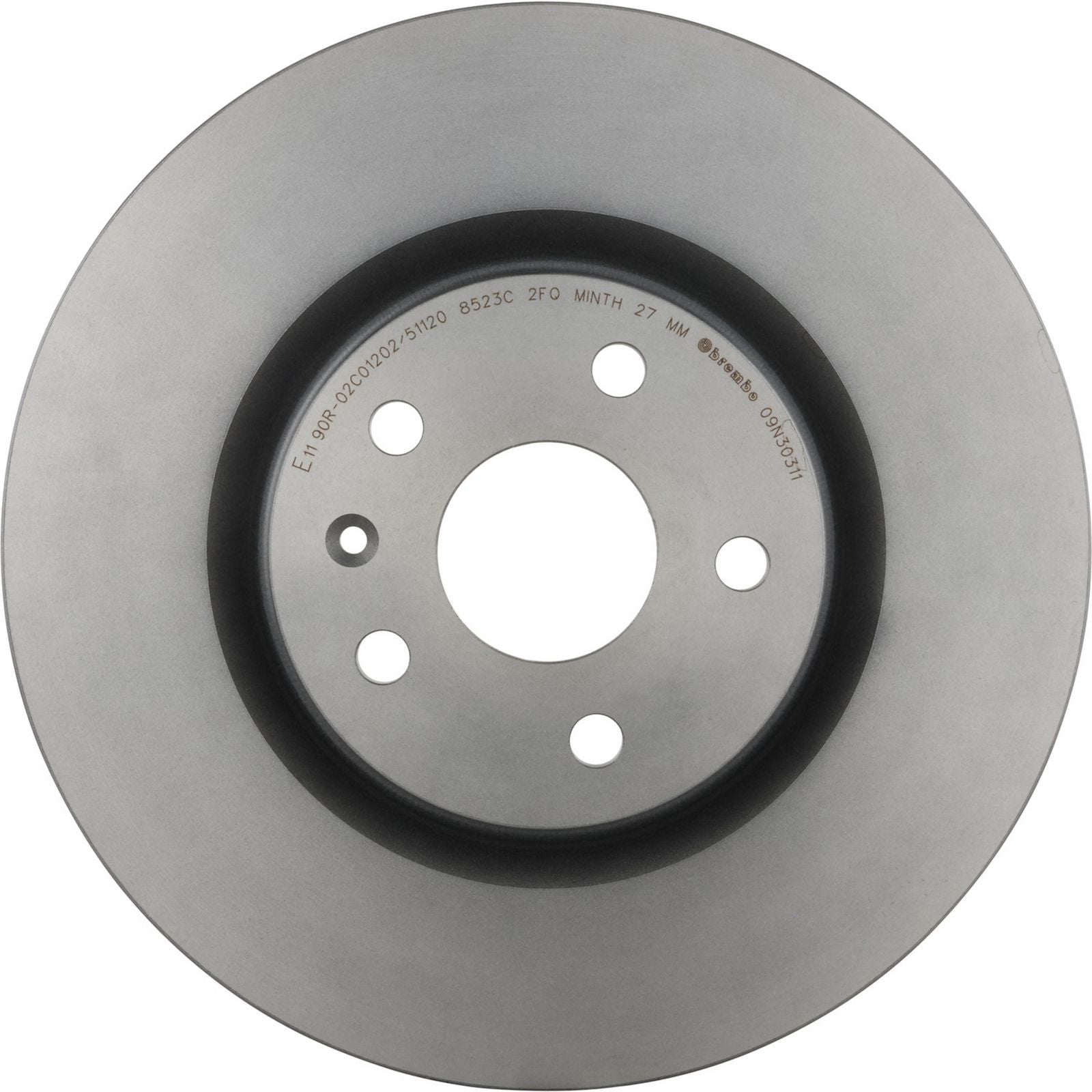 PRIME UV Coated Front Disc Brake Rotor - 09.N303.11_03