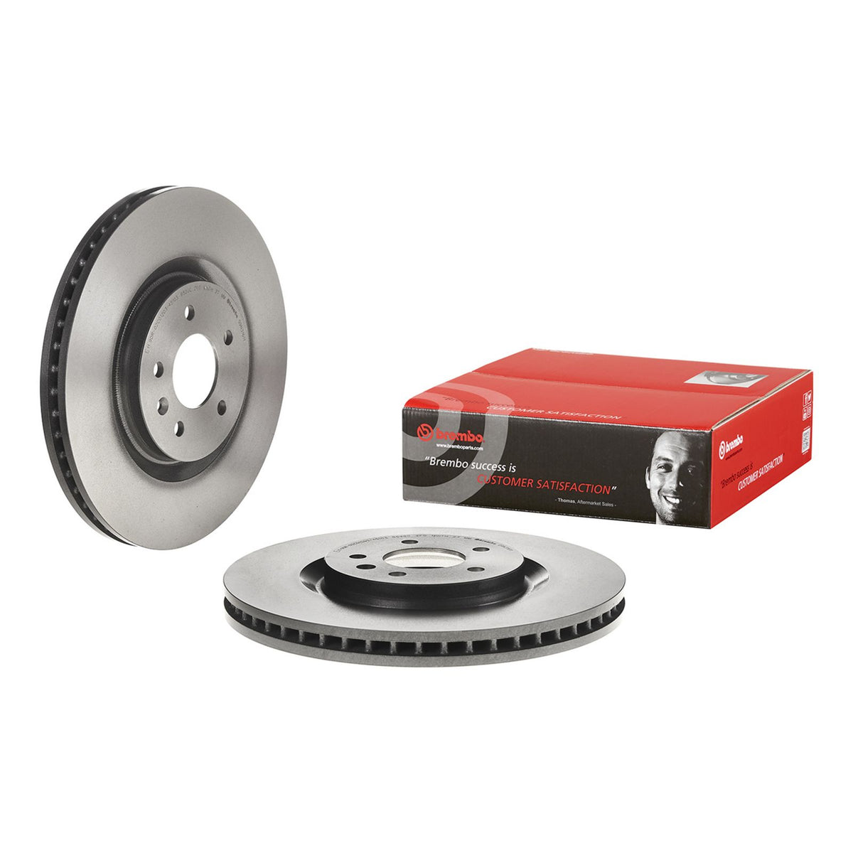 PRIME UV Coated Front Disc Brake Rotor - 09.N316.11_01