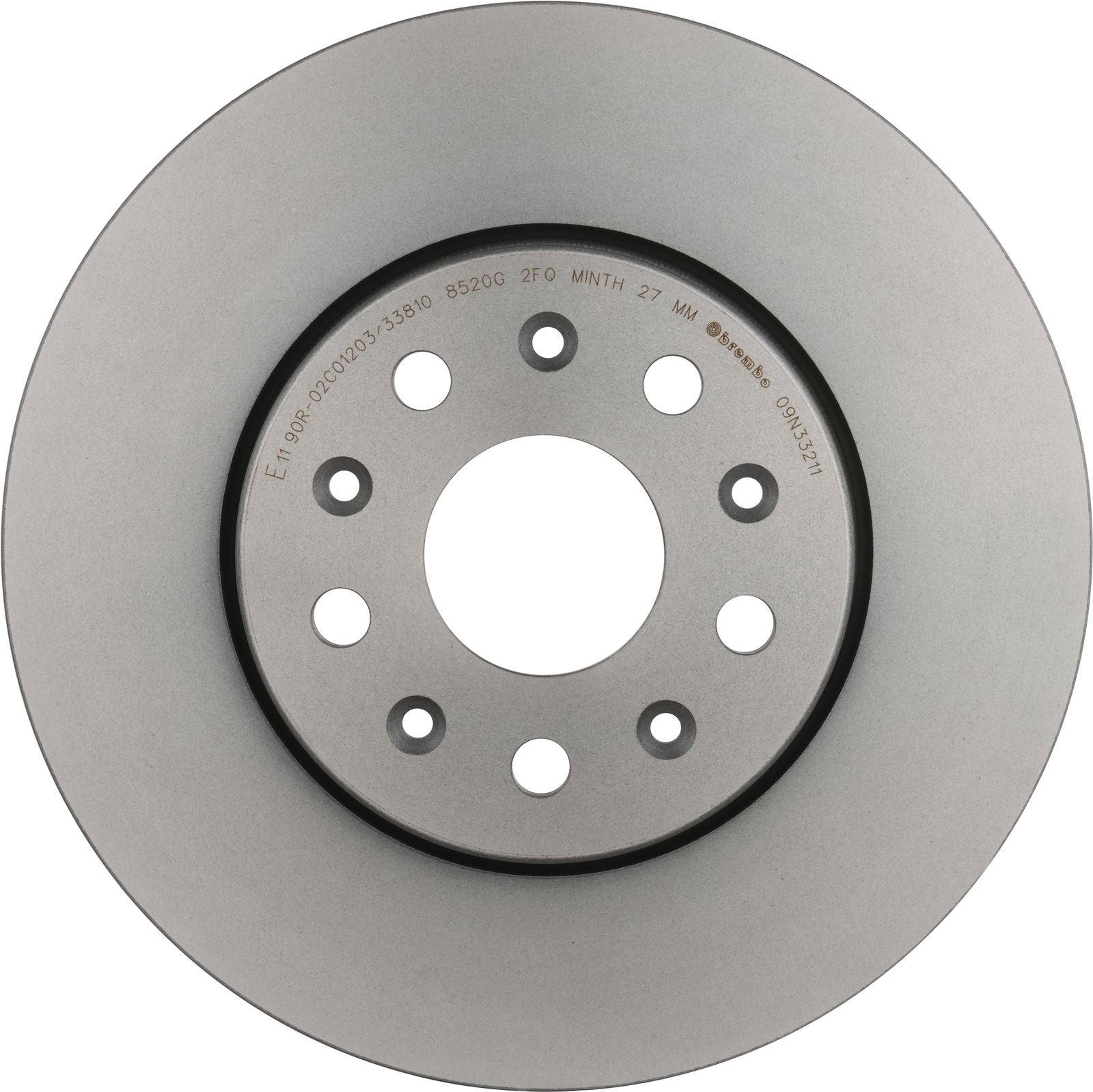 PRIME UV Coated Front Disc Brake Rotor - 09.N332.11_03