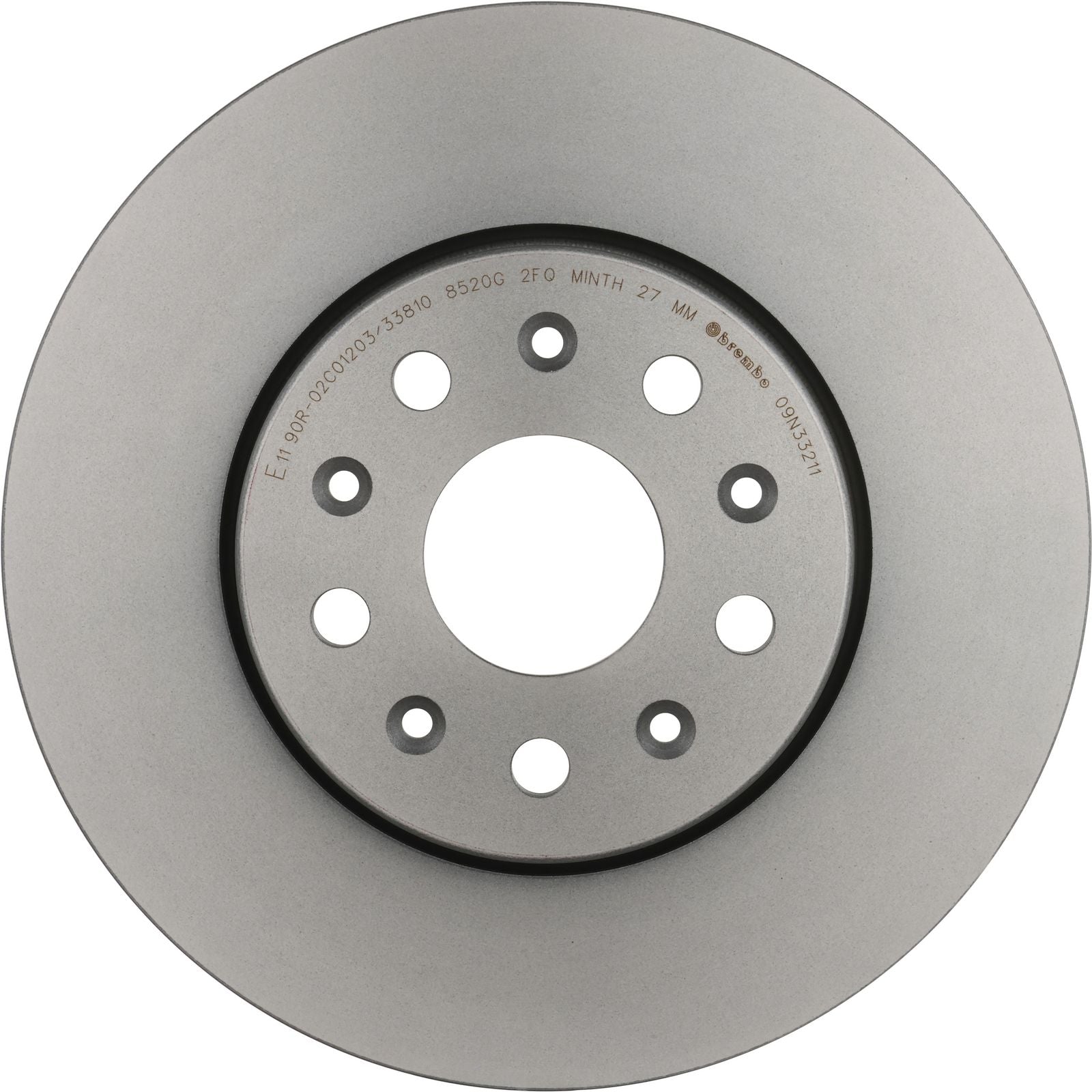PRIME UV Coated Front Disc Brake Rotor - 09.N332.11_03