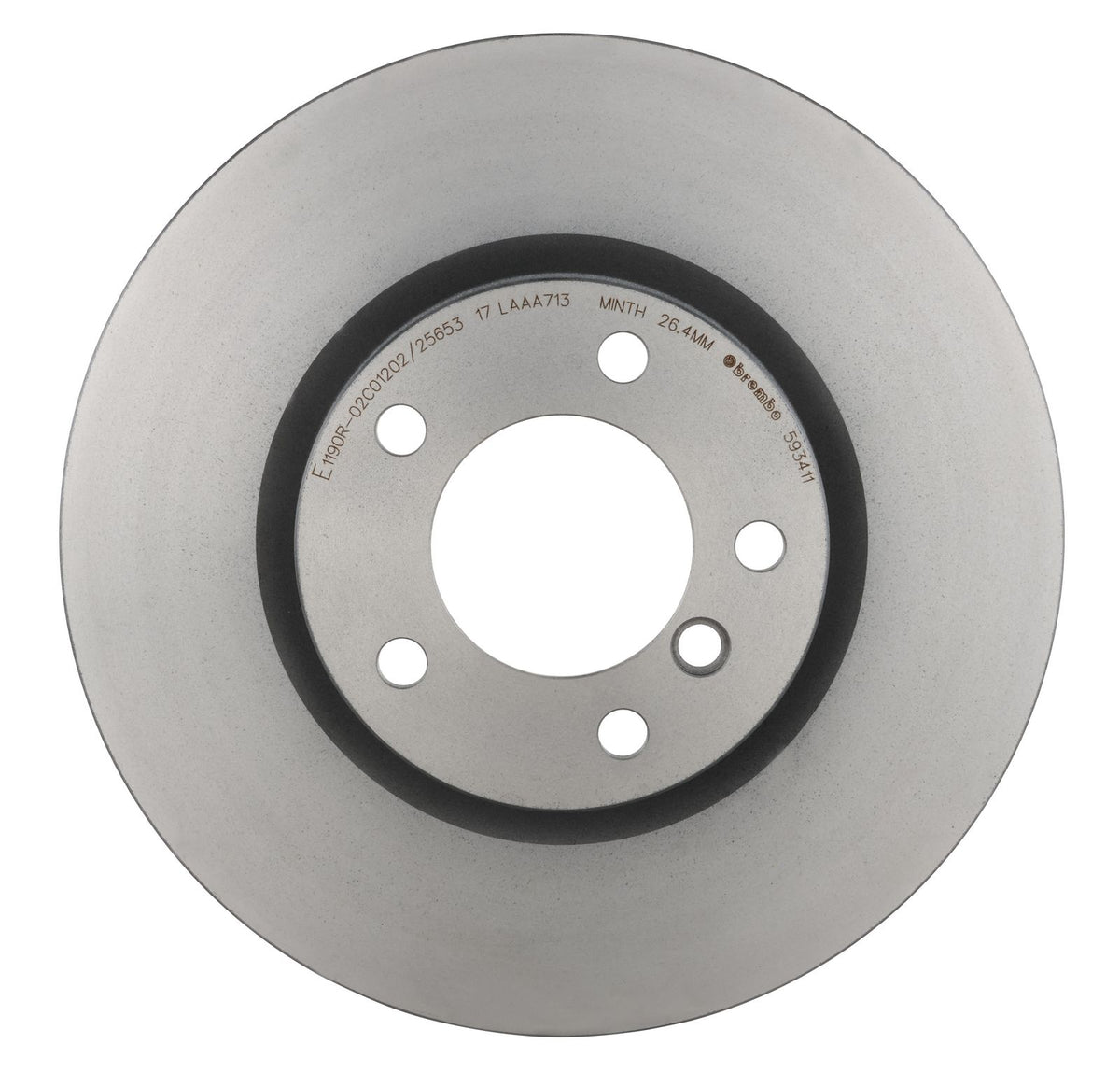 PRIME UV Coated Front Left Disc Brake Rotor - 09.5934.11_07