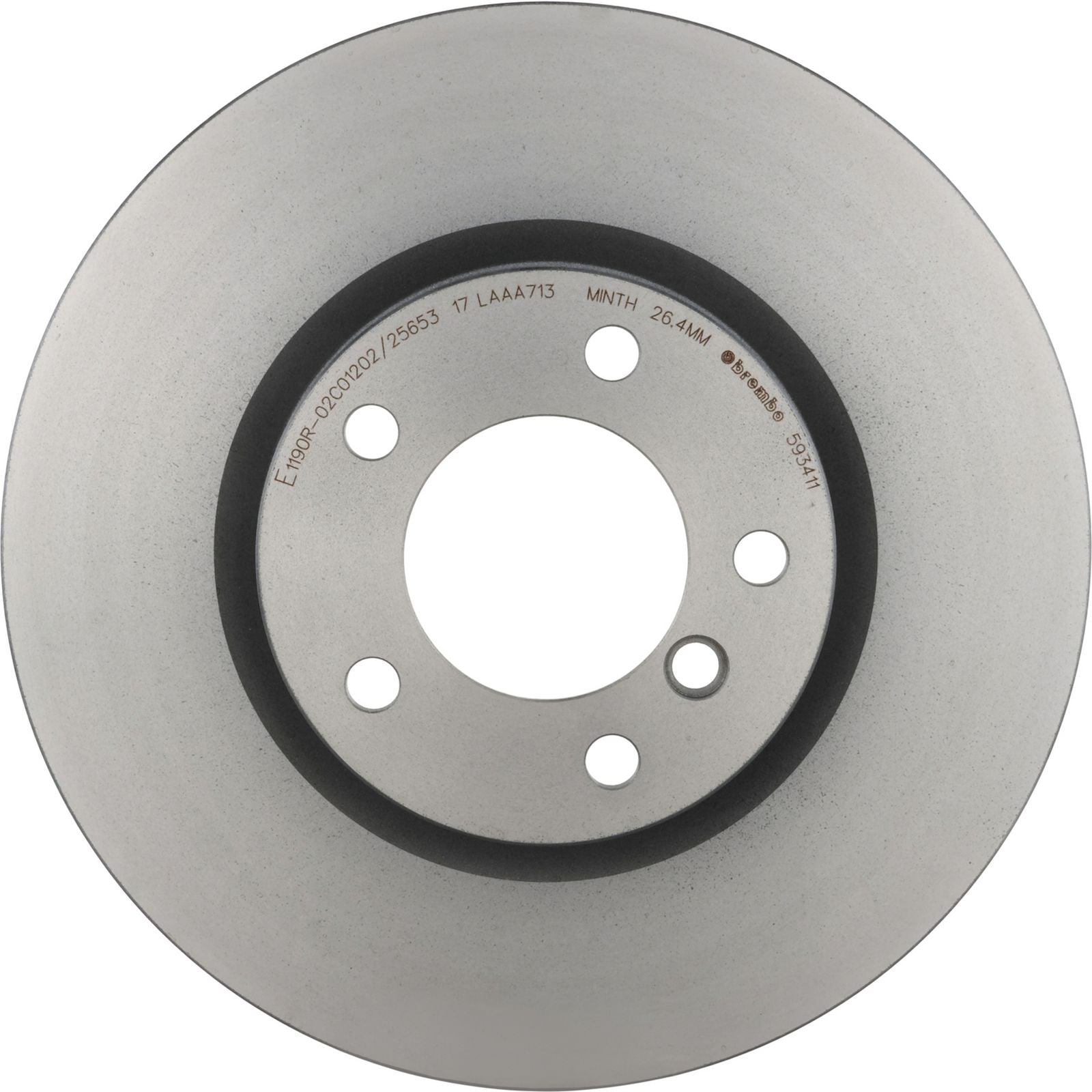 PRIME UV Coated Front Left Disc Brake Rotor - 09.5934.11_01