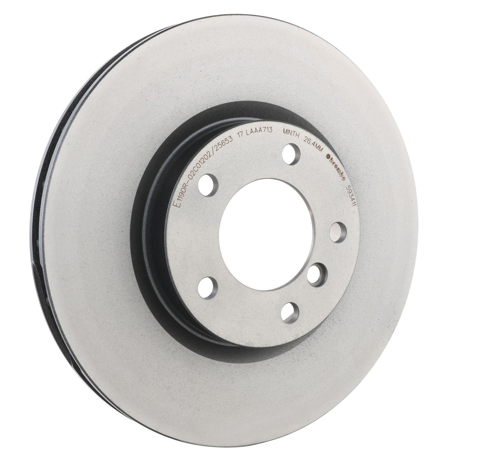 PRIME UV Coated Front Left Disc Brake Rotor - 09.5934.11_29