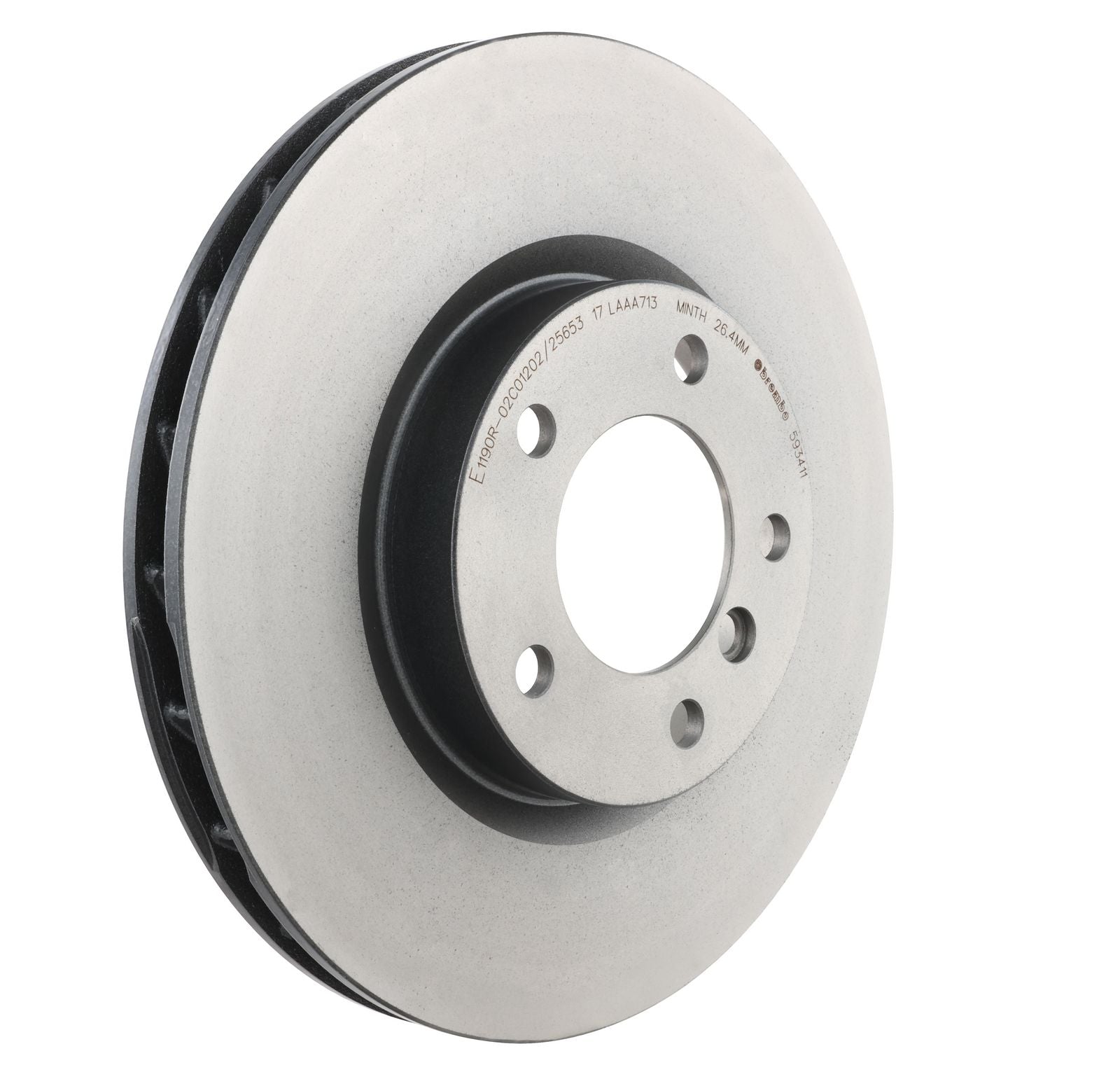 PRIME UV Coated Front Left Disc Brake Rotor - 09.5934.11_28