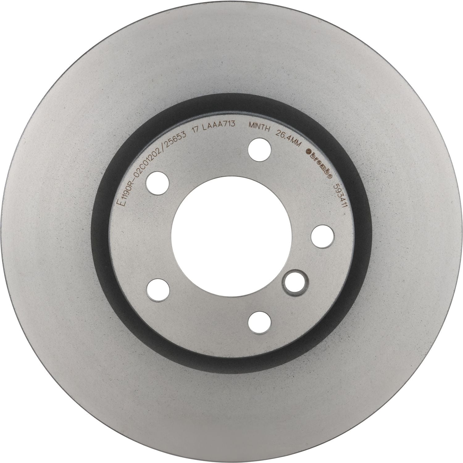 PRIME UV Coated Front Left Disc Brake Rotor - 09.5934.11_01