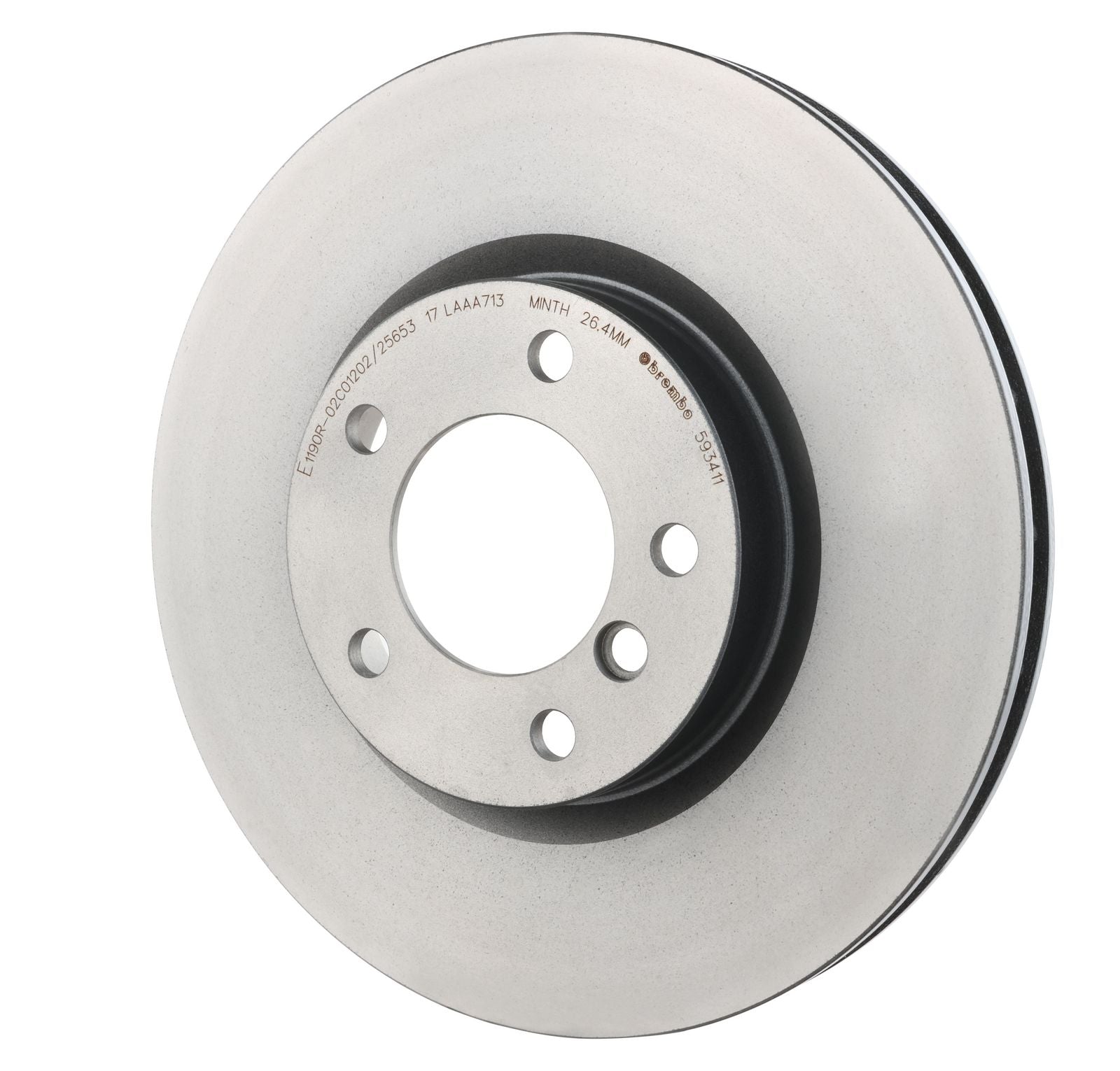 PRIME UV Coated Front Left Disc Brake Rotor - 09.5934.11_09