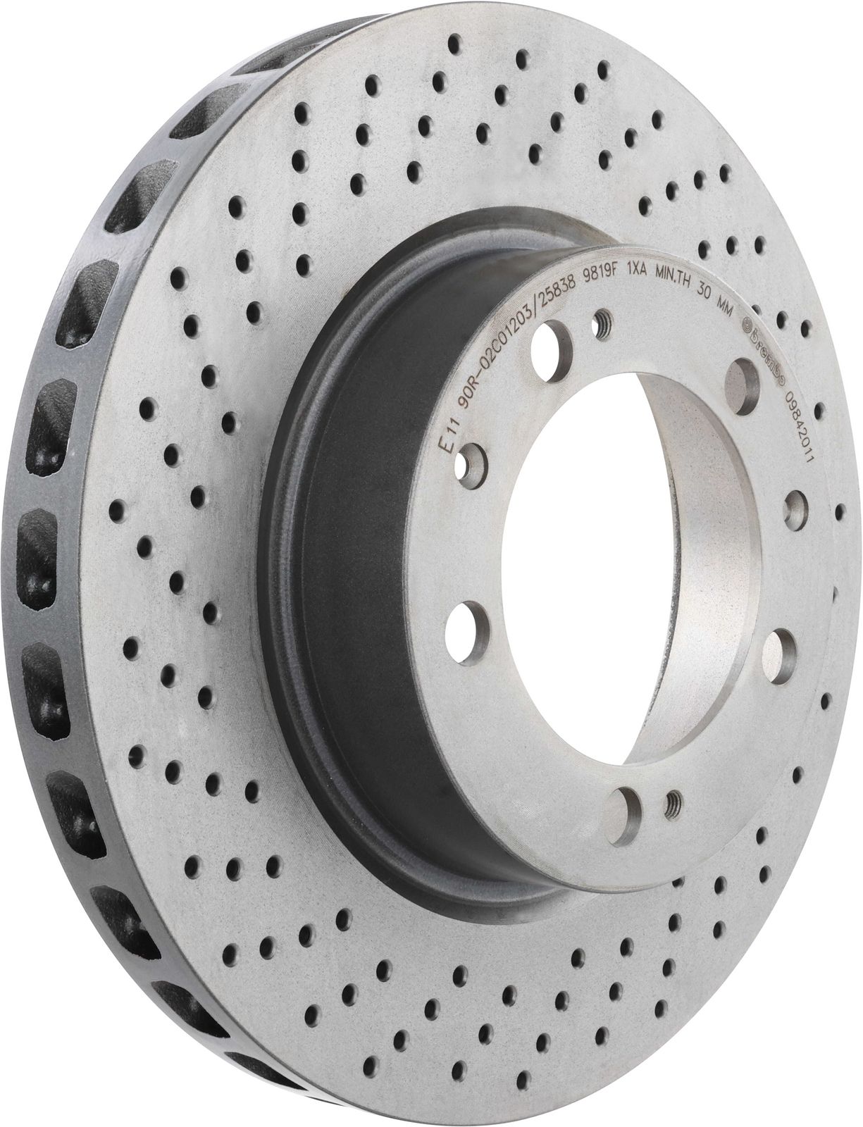 PRIME UV Coated Front Left Disc Brake Rotor - 09.8420.11_01