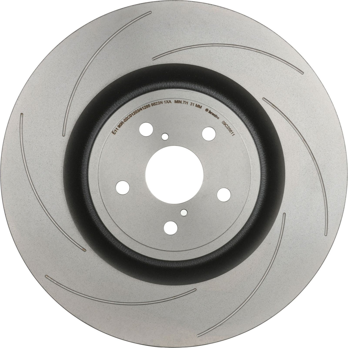PRIME UV Coated Front Left Disc Brake Rotor - 09.C266.11_03