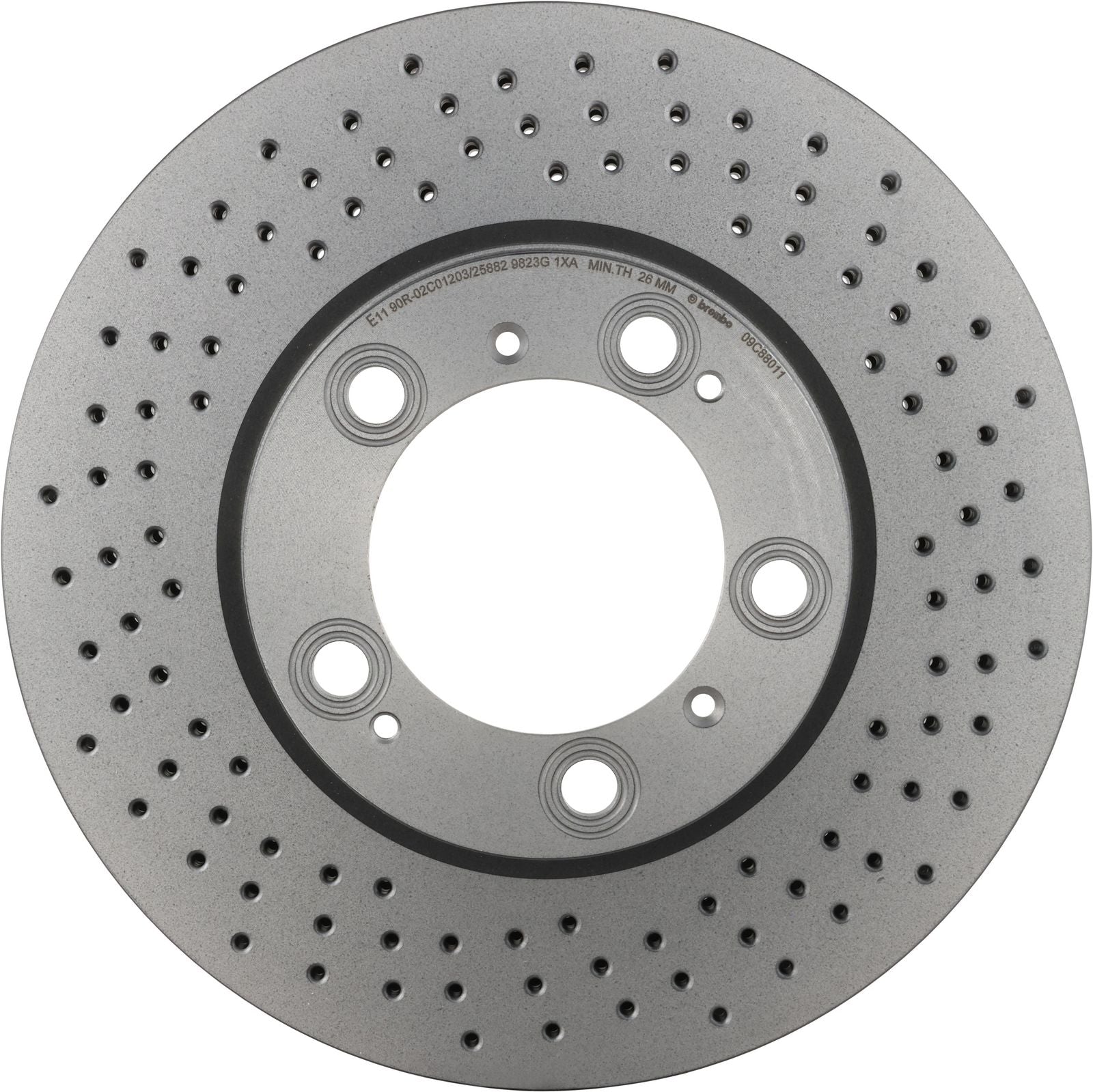 PRIME UV Coated Front Left Disc Brake Rotor - 09.C880.11_03