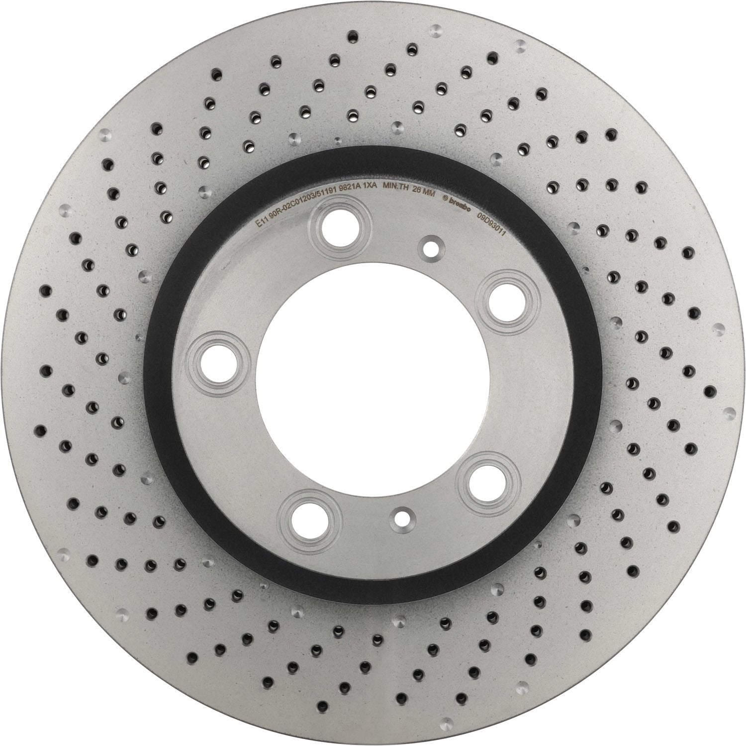 PRIME UV Coated Front Left Disc Brake Rotor - 09.D930.11_03