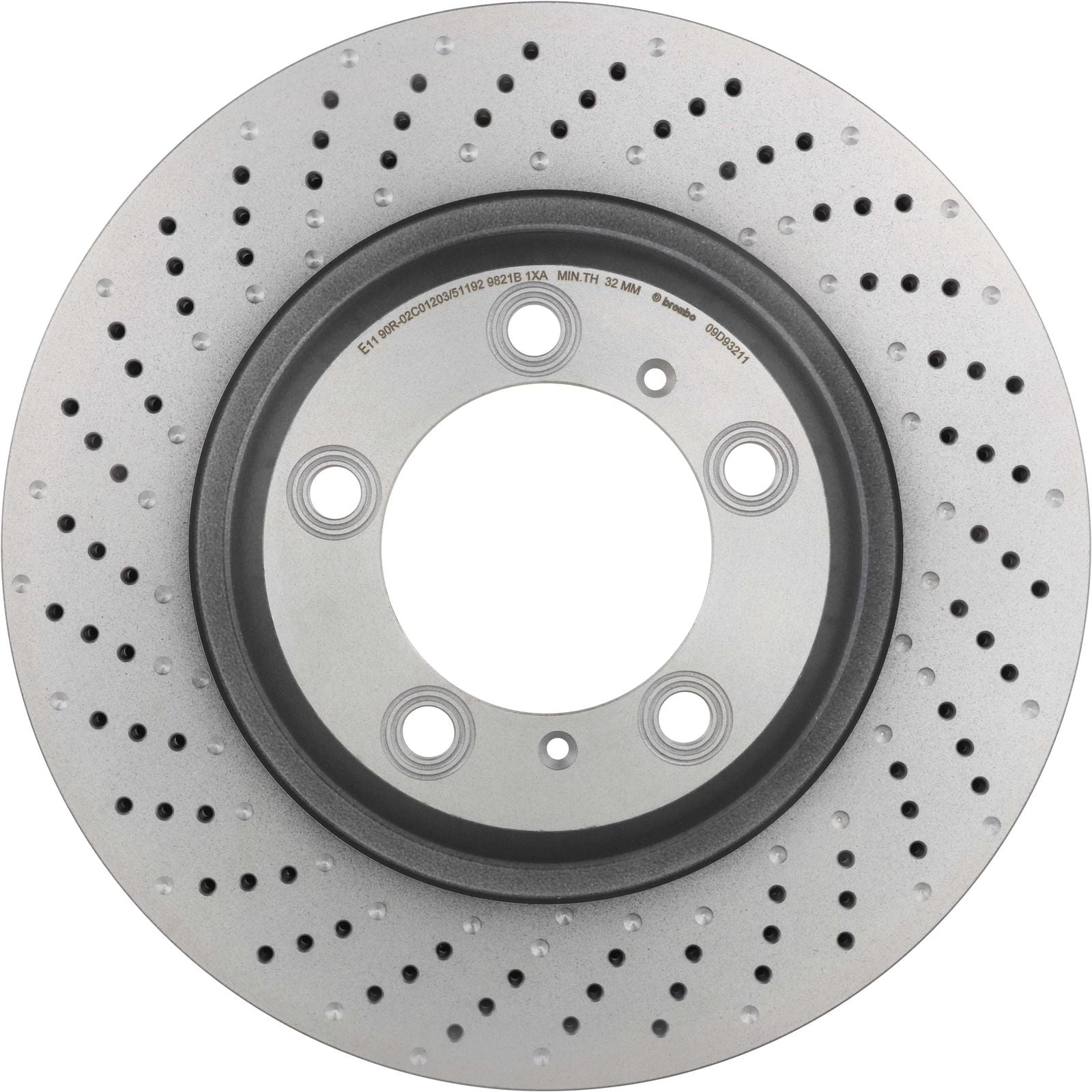 PRIME UV Coated Front Left Disc Brake Rotor - 09.D932.11_03
