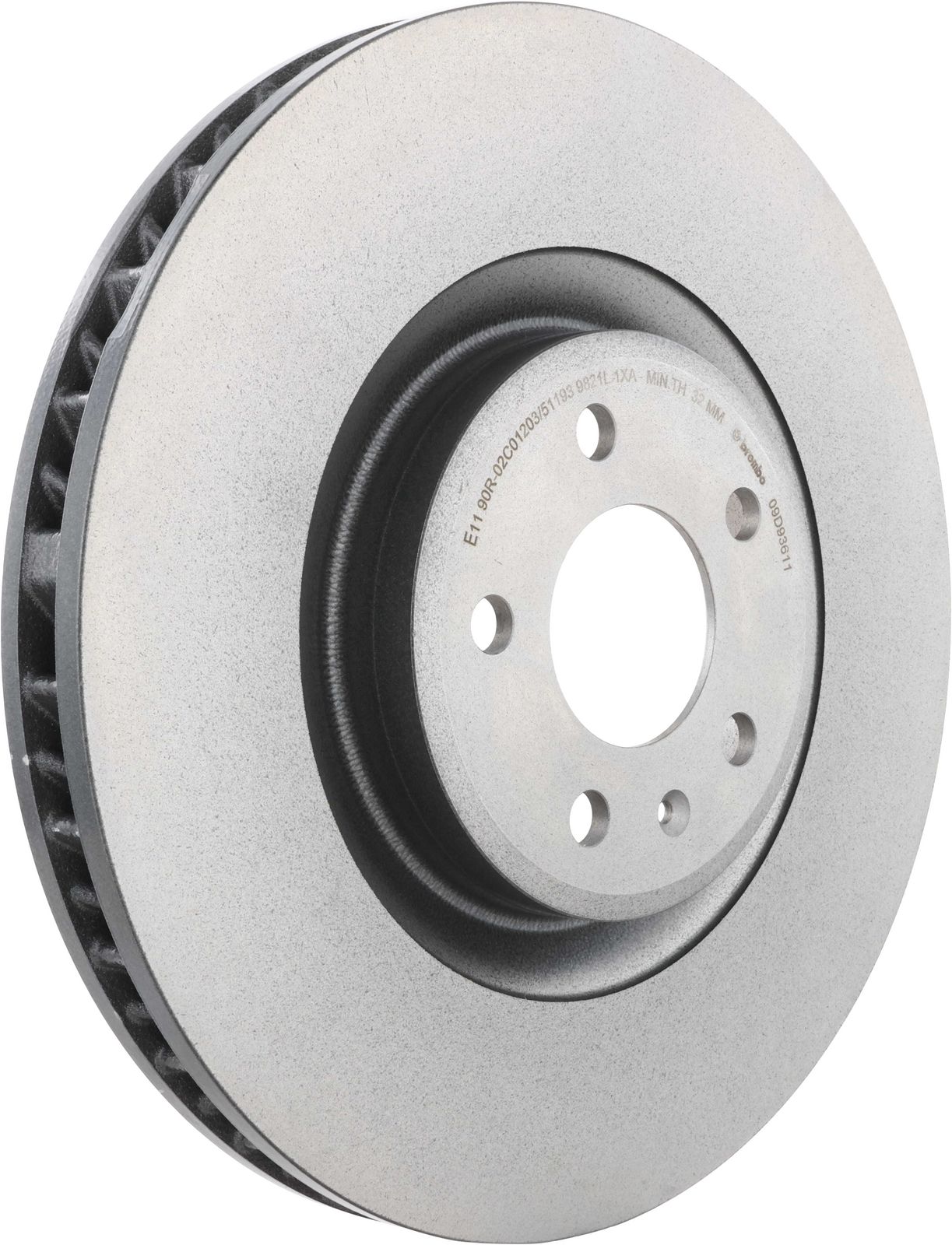 PRIME UV Coated Front Left Disc Brake Rotor - 09.D936.11_01