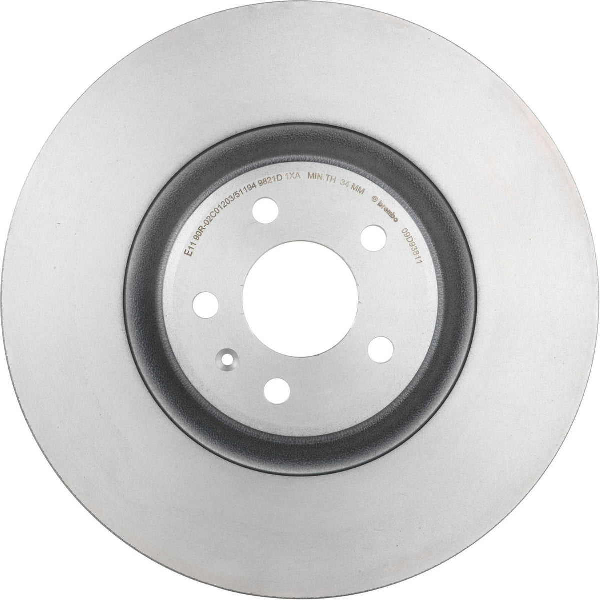 PRIME UV Coated Front Left Disc Brake Rotor - 09.D938.11_03