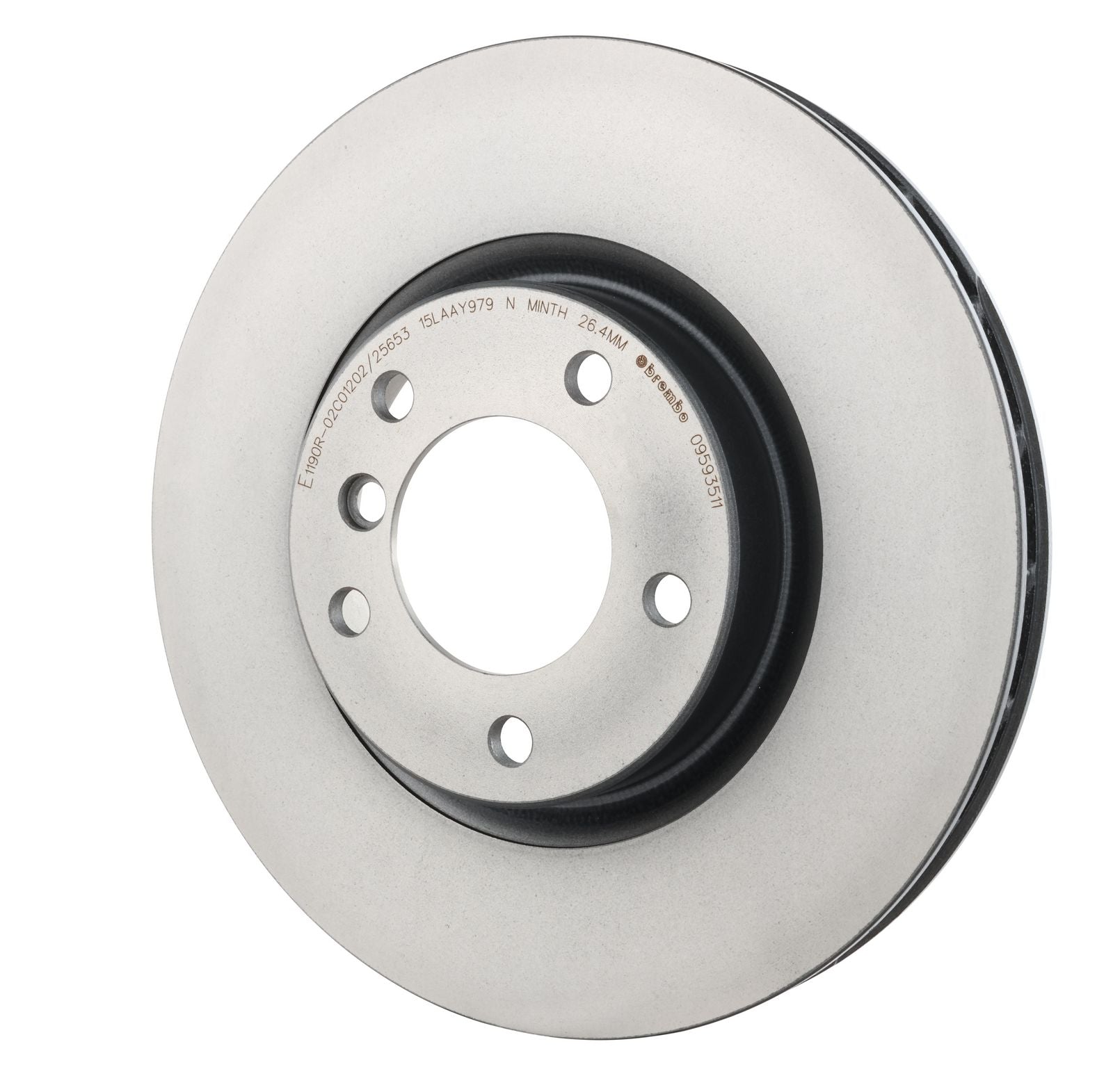 PRIME UV Coated Front Right Disc Brake Rotor - 09.5935.11_09