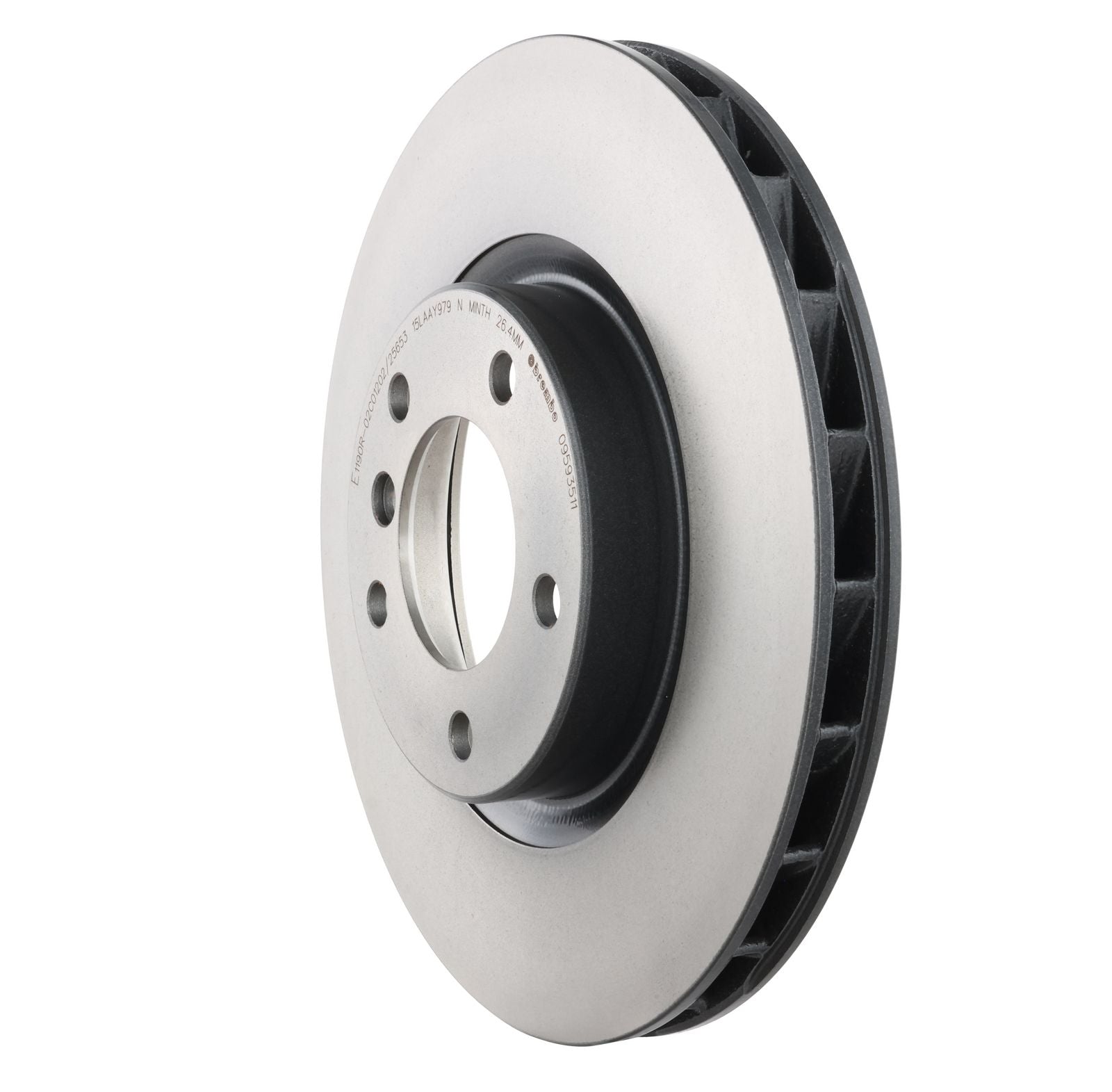 PRIME UV Coated Front Right Disc Brake Rotor - 09.5935.11_11