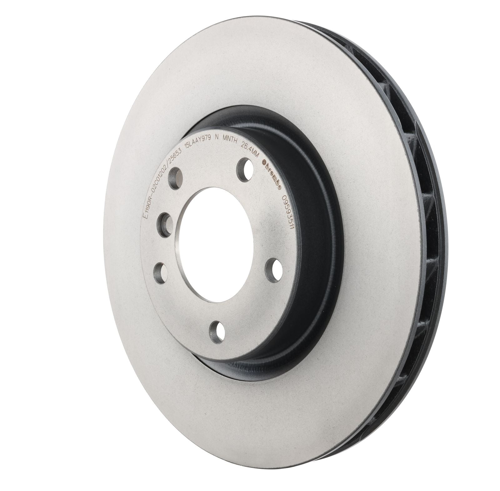 PRIME UV Coated Front Right Disc Brake Rotor - 09.5935.11_10