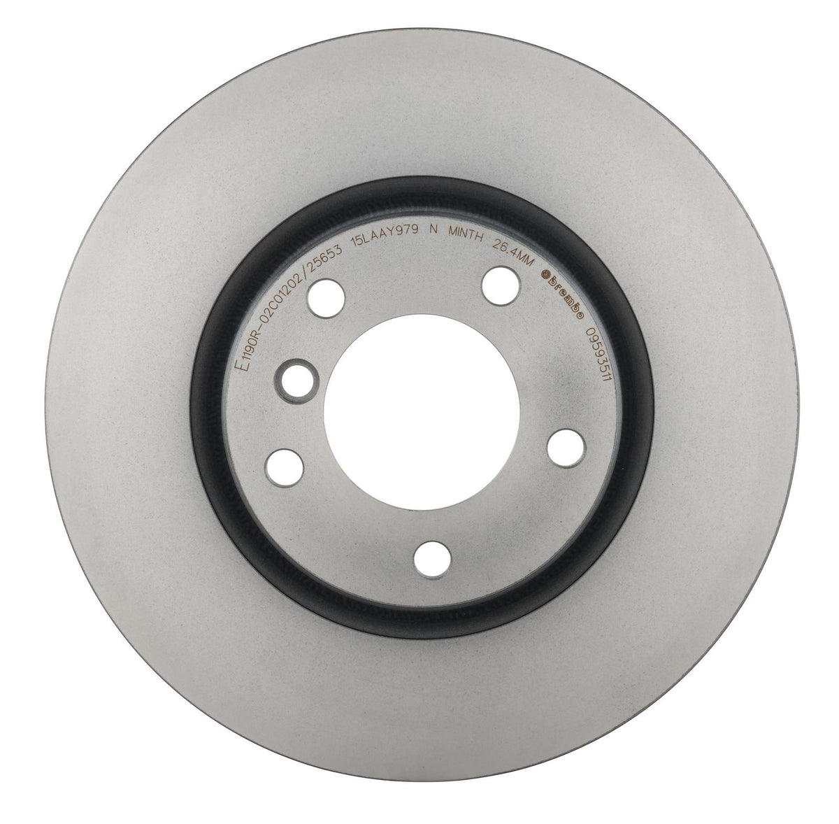 PRIME UV Coated Front Right Disc Brake Rotor - 09.5935.11_07