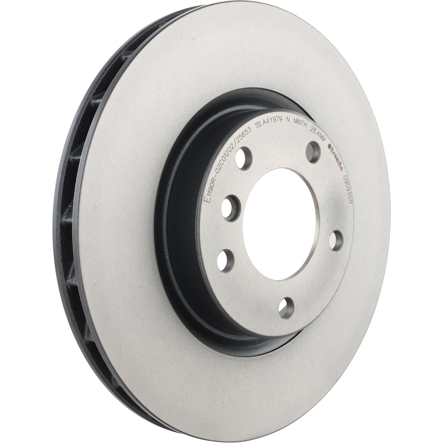 PRIME UV Coated Front Right Disc Brake Rotor - 09.5935.11_02