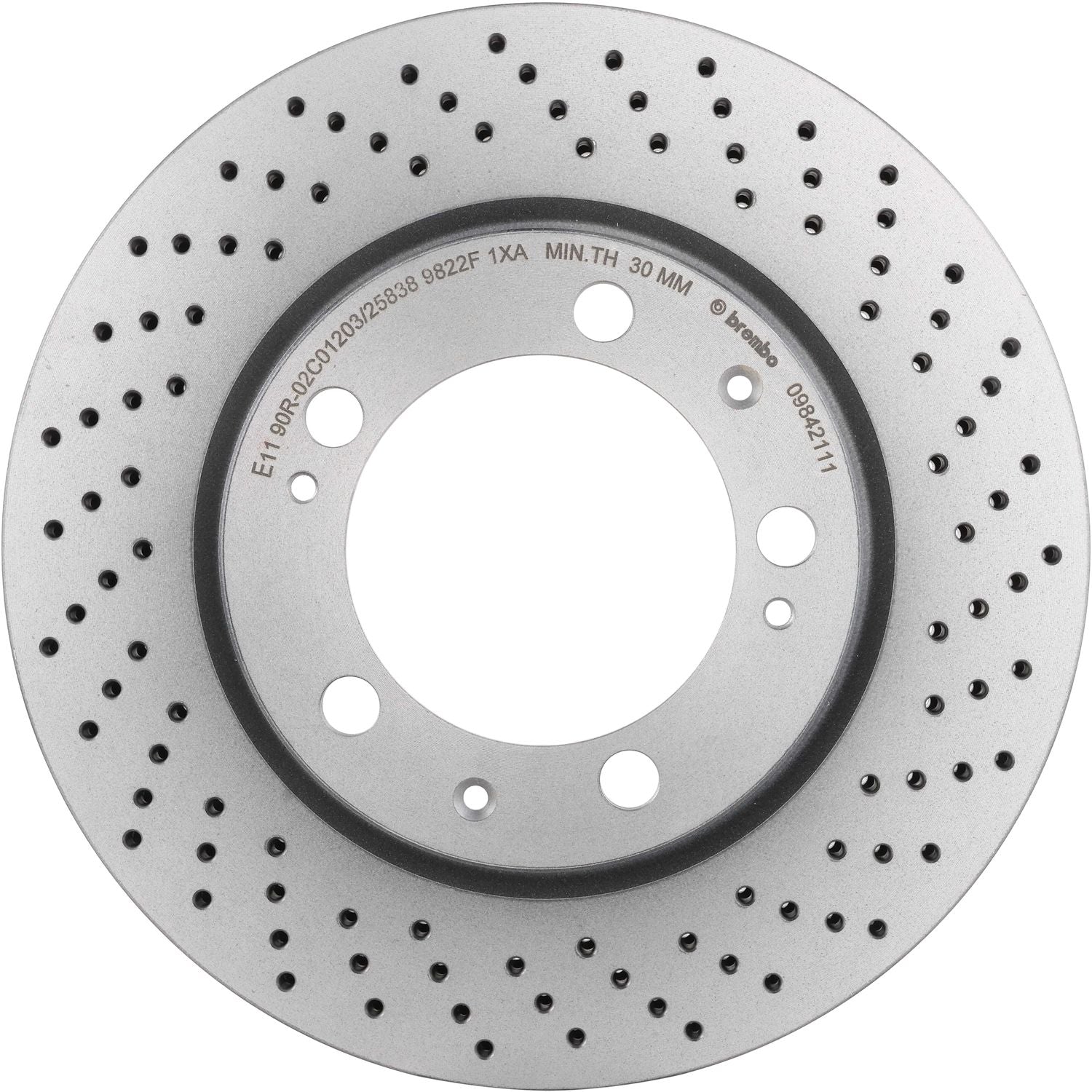 PRIME UV Coated Front Right Disc Brake Rotor - 09.8421.11_01