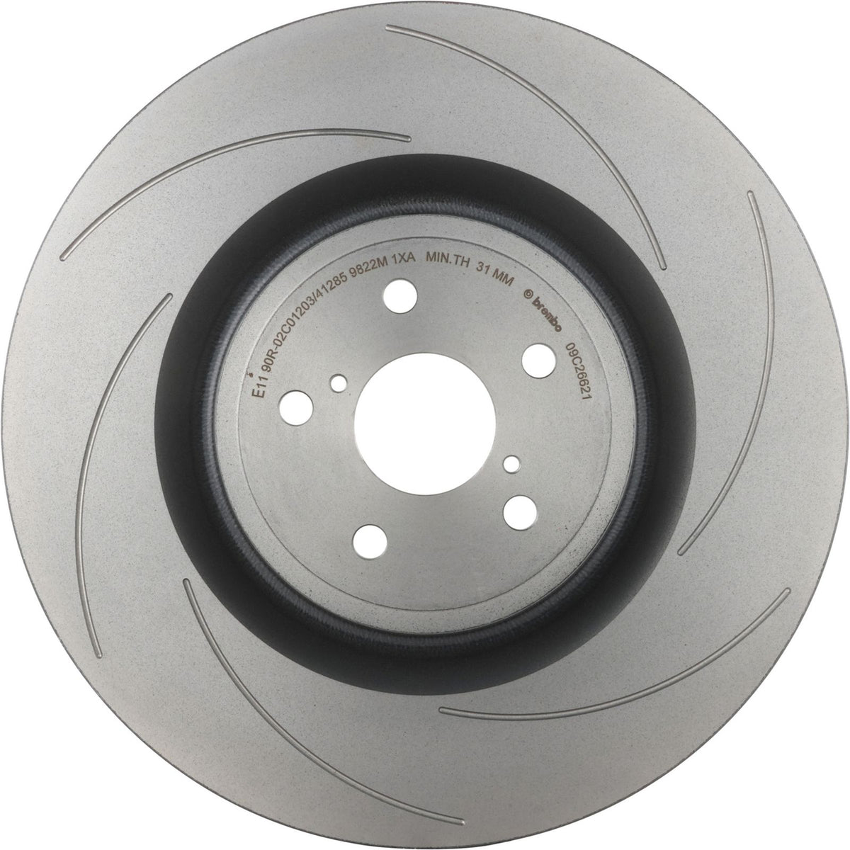 PRIME UV Coated Front Right Disc Brake Rotor - 09.C266.21_04
