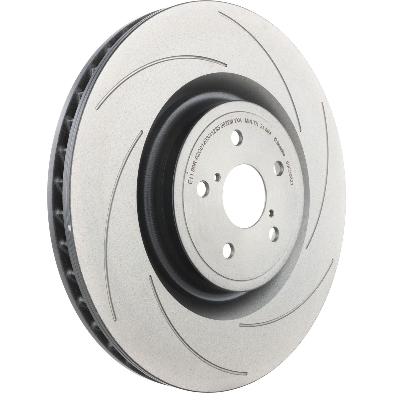 PRIME UV Coated Front Right Disc Brake Rotor - 09.C266.21_02