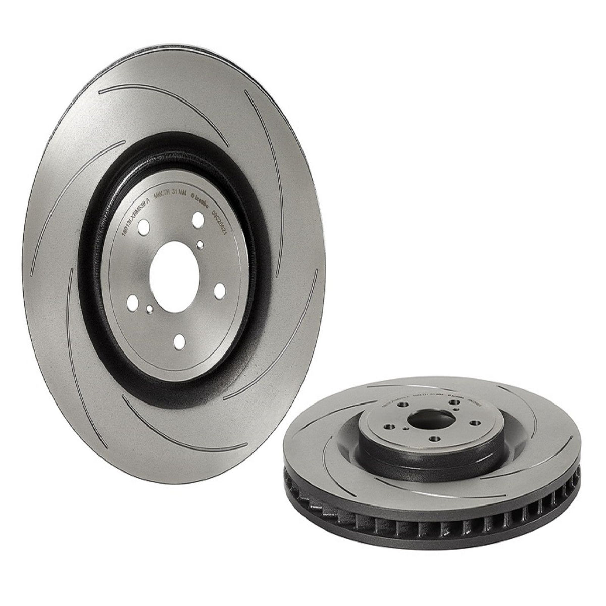 PRIME UV Coated Front Right Disc Brake Rotor - 09.C266.21_01