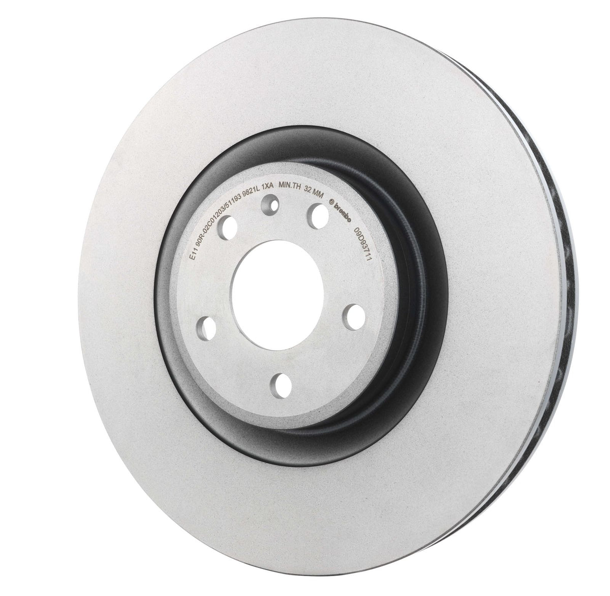 PRIME UV Coated Front Right Disc Brake Rotor - 09.D937.11_08