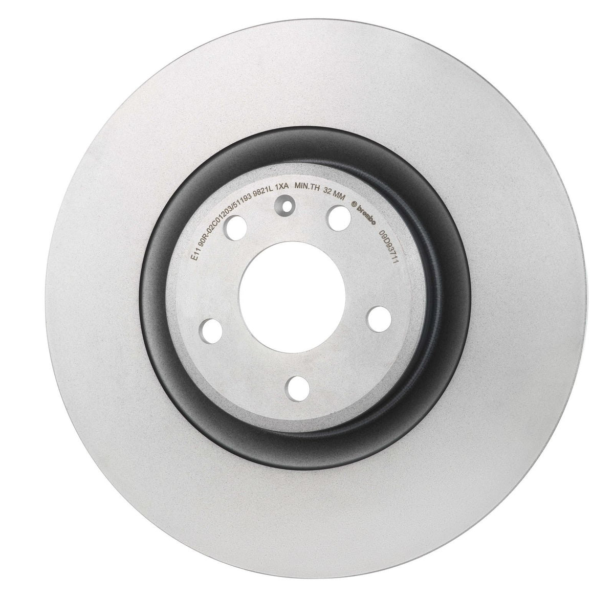 PRIME UV Coated Front Right Disc Brake Rotor - 09.D937.11_07