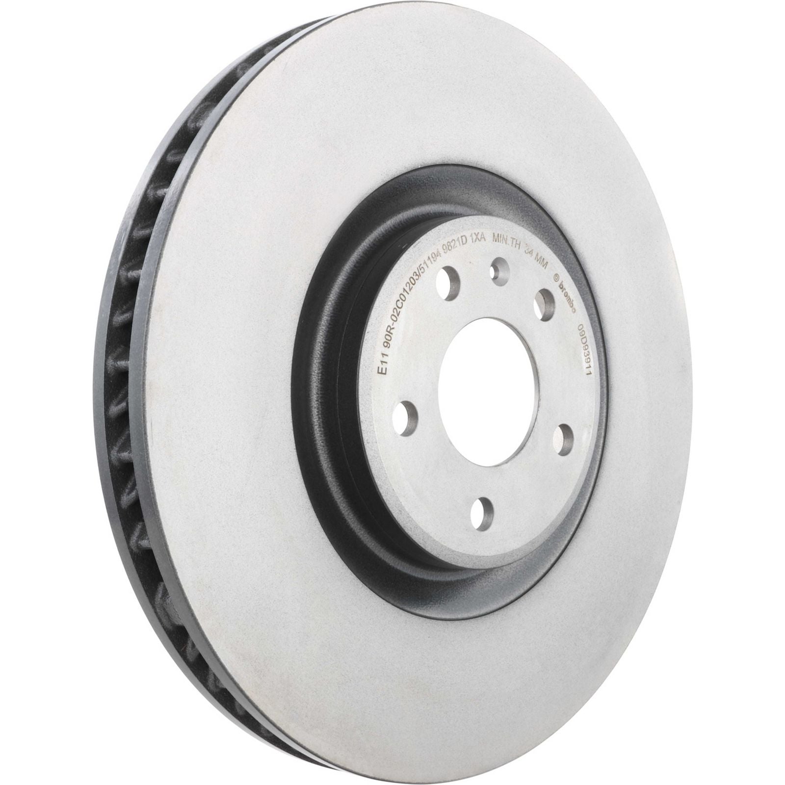 PRIME UV Coated Front Right Disc Brake Rotor - 09.D939.11_01