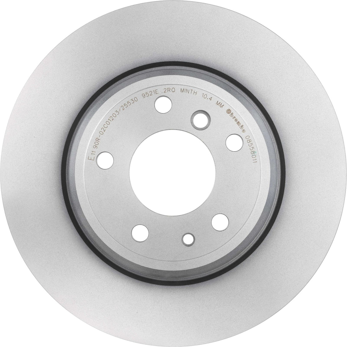 PRIME UV Coated Rear Disc Brake Rotor - 08.5580.11_02
