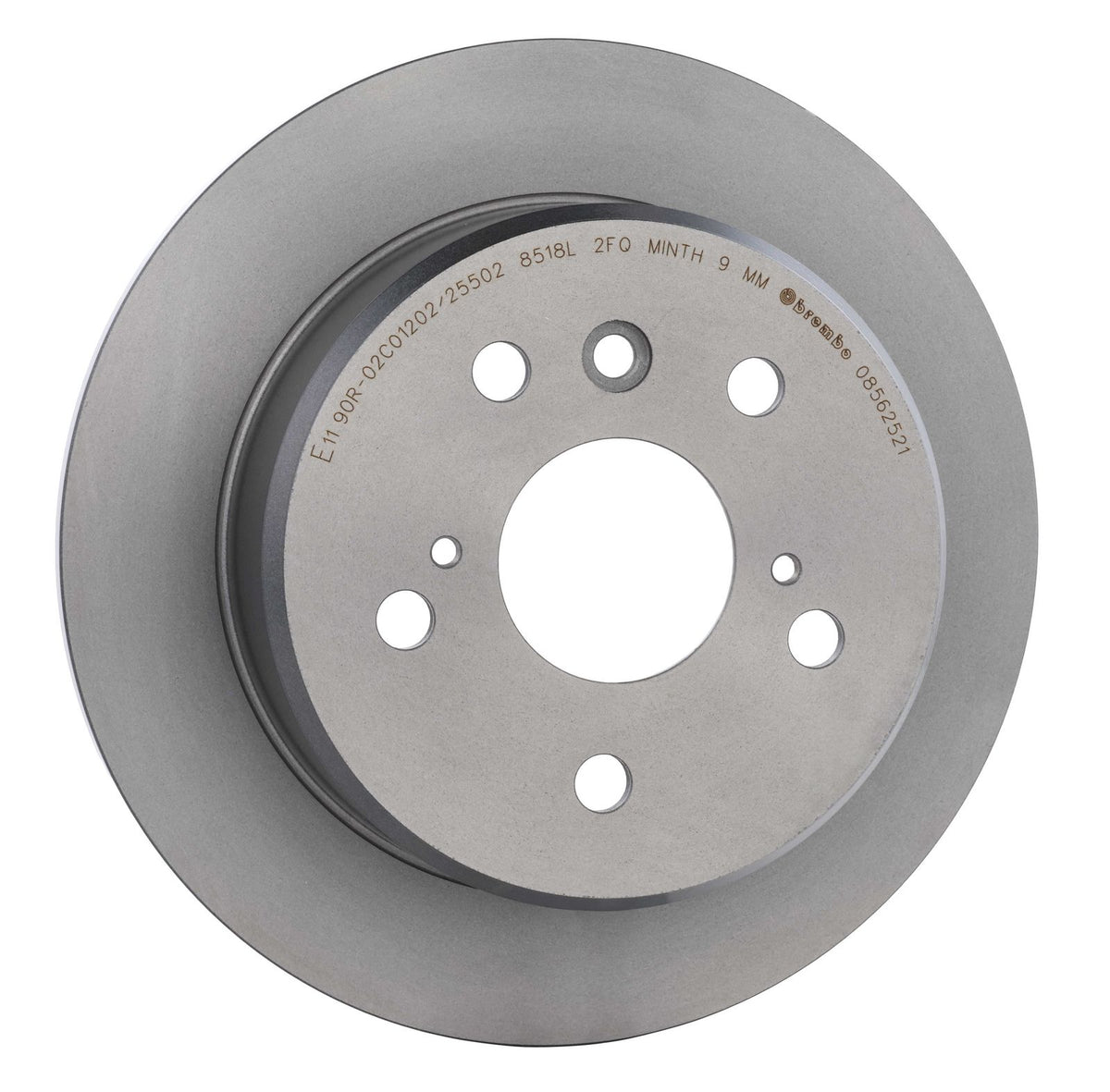PRIME UV Coated Rear Disc Brake Rotor - 08.5625.21_30