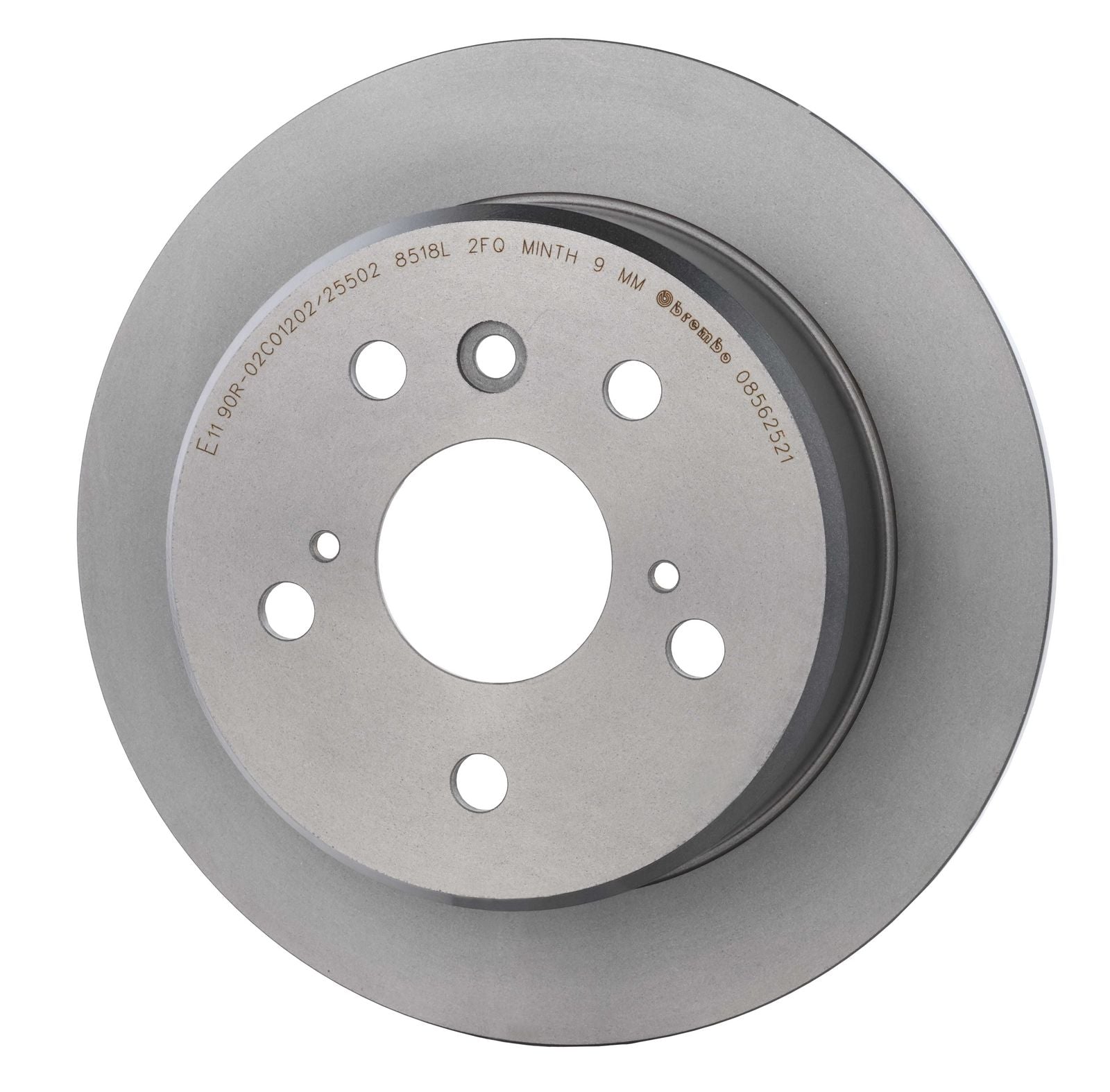 PRIME UV Coated Rear Disc Brake Rotor - 08.5625.21_08