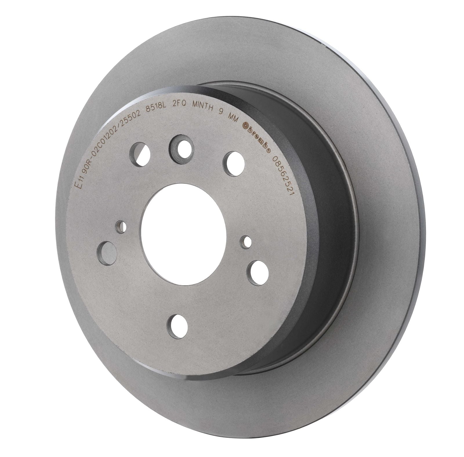 PRIME UV Coated Rear Disc Brake Rotor - 08.5625.21_09