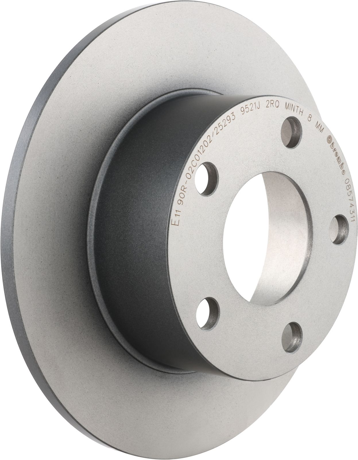 PRIME UV Coated Rear Disc Brake Rotor - 08.5743.11_01