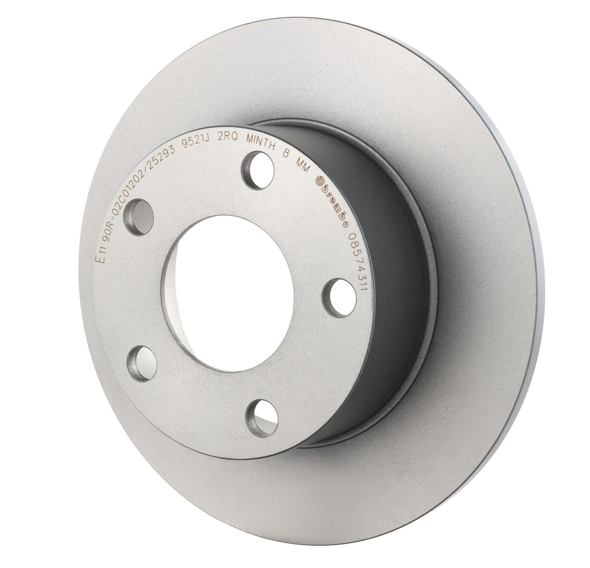 PRIME UV Coated Rear Disc Brake Rotor - 08.5743.11_09