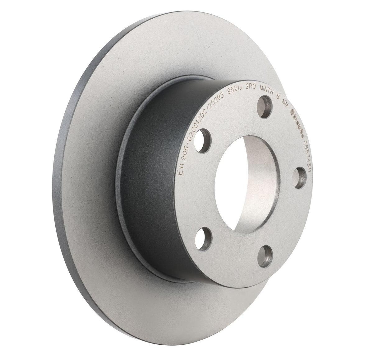 PRIME UV Coated Rear Disc Brake Rotor - 08.5743.11_28