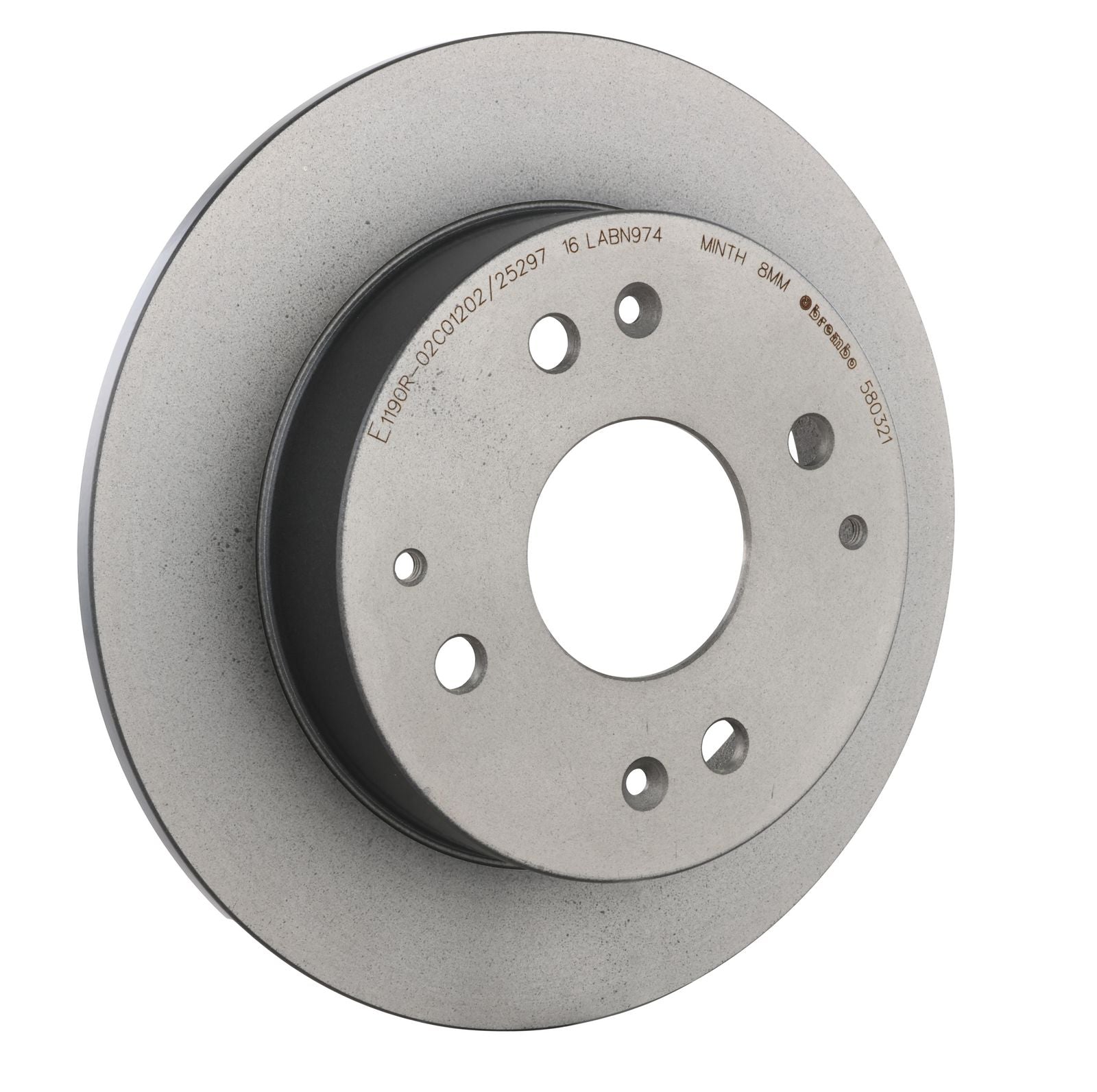 PRIME UV Coated Rear Disc Brake Rotor - 08.5803.21_29